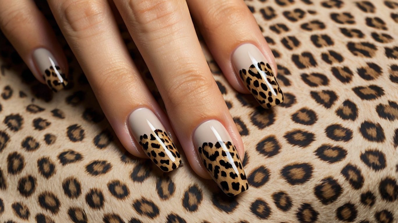 Nail Designs Leopard Print