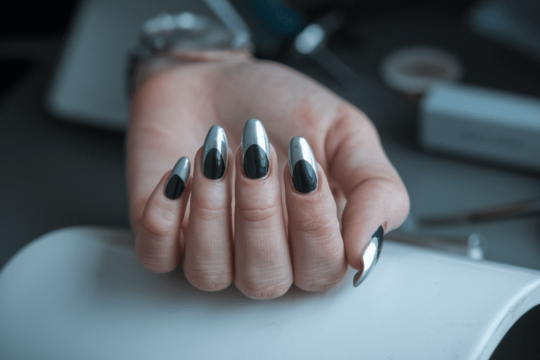 Radiant Silver Nail Designs to Elevate Your Look