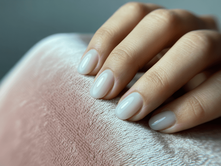 Milky White Gel Nails That Look Elegant, Chic, and Perfect for Any Occasion