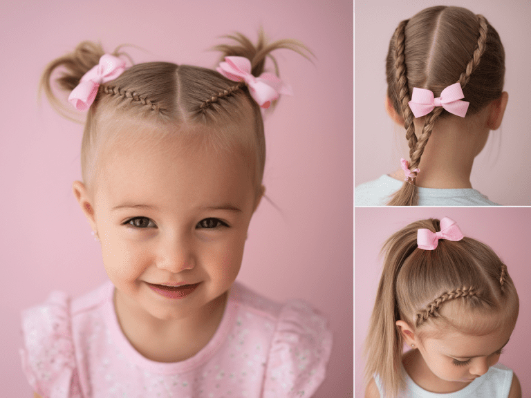 Adorable and Easy Little Girl Hairstyles Every Mom Can Do in Minutes