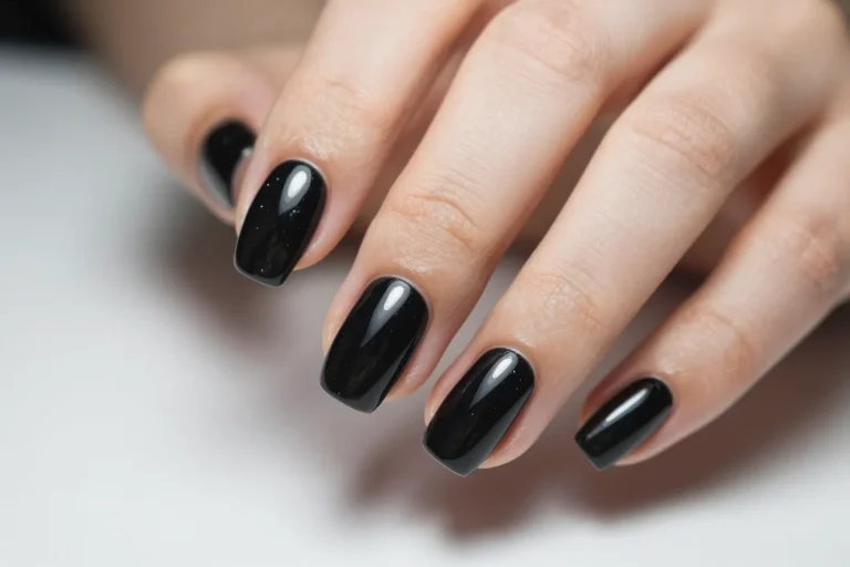 Black Chrome Gel Nails – Bold, Glossy Looks for a Luxe Manicure