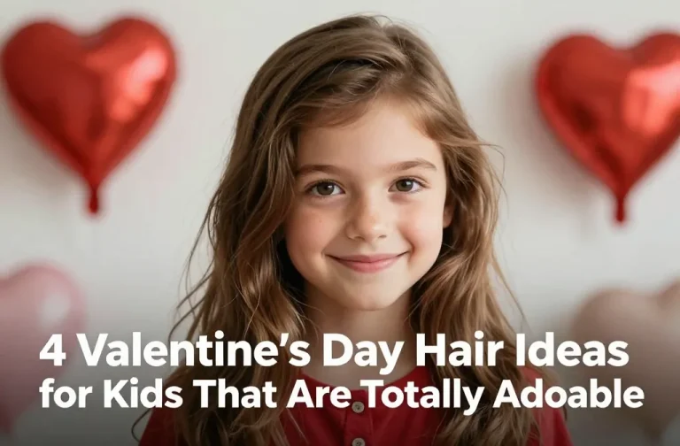 4 Valentine’s Day Hair Ideas for Kids That Are Totally Adorable