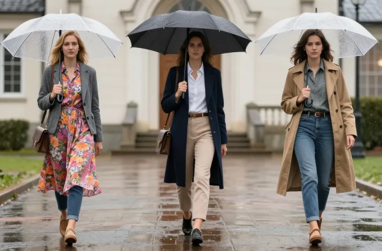 3 Rainy Day Church Outfit Ideas For Spring That Still Look Stylish—No Umbrella Drama