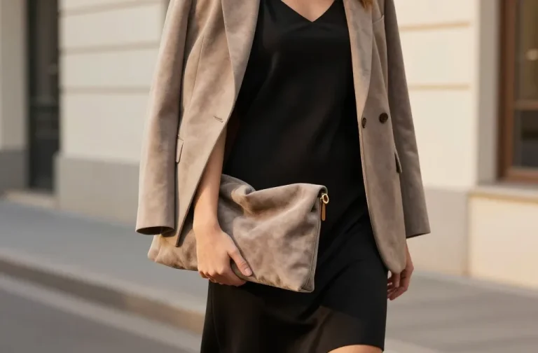 7 Suede Bags Outfit Ideas for a Soft and Stylish Look: Chic, Effortless Edit