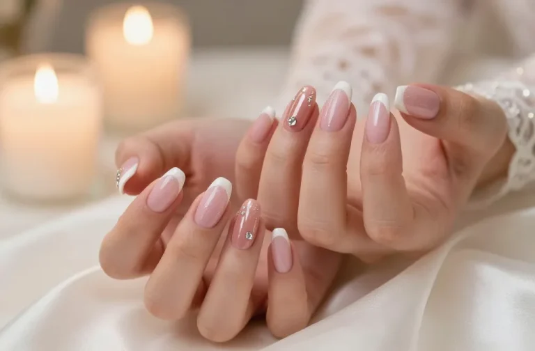 9 Wedding Acrylic Nails for Bride That Look Stunning in Photos That Shine