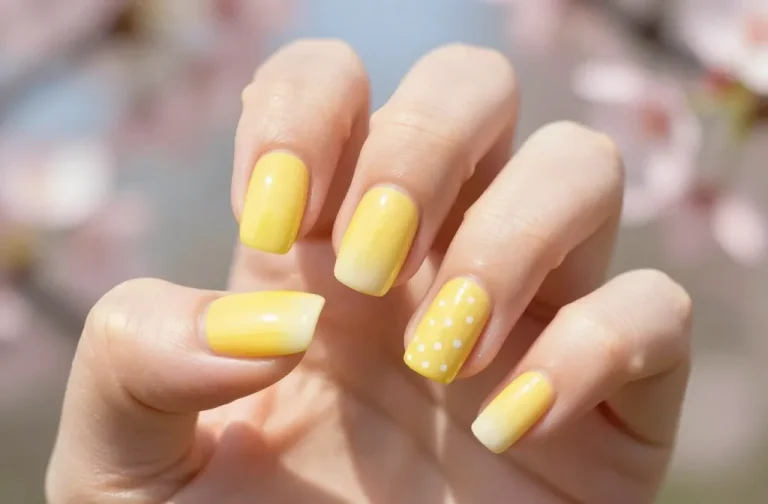 Easter Nail Ideas Yellow That Are Bright and Cheerful: Sunny Tips for Nails