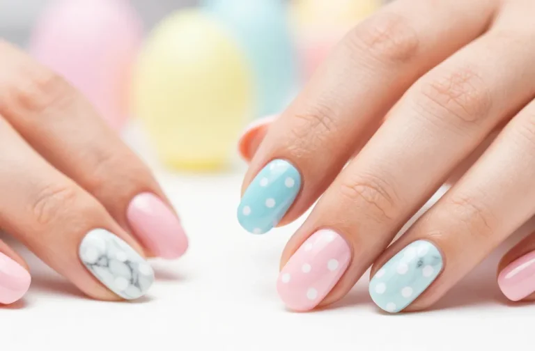 Easter Egg Nail Ideas That Look Fun and Colorful Vibes on Tips