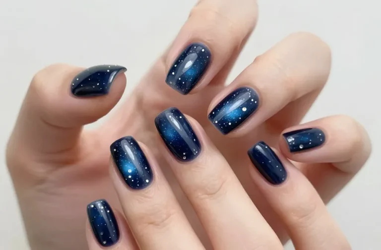 Gel Polish Nail Designs with Rhinestones That Shine Beautifully: Sparkling Edition