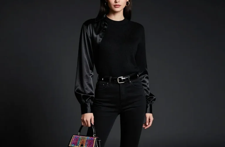 Schwarze Mom Jeans Outfit Ideas for a Chic and Modern Look: Bold & Effortless