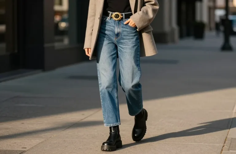 7 Mom Jeans Street Style Outfit Ideas for Trendy Looks: Chic & Quick