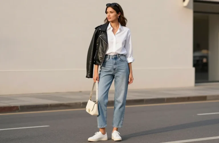 9 Mom Jeans Sneakers Outfit Ideas for Everyday Style: Effortlessly Chic