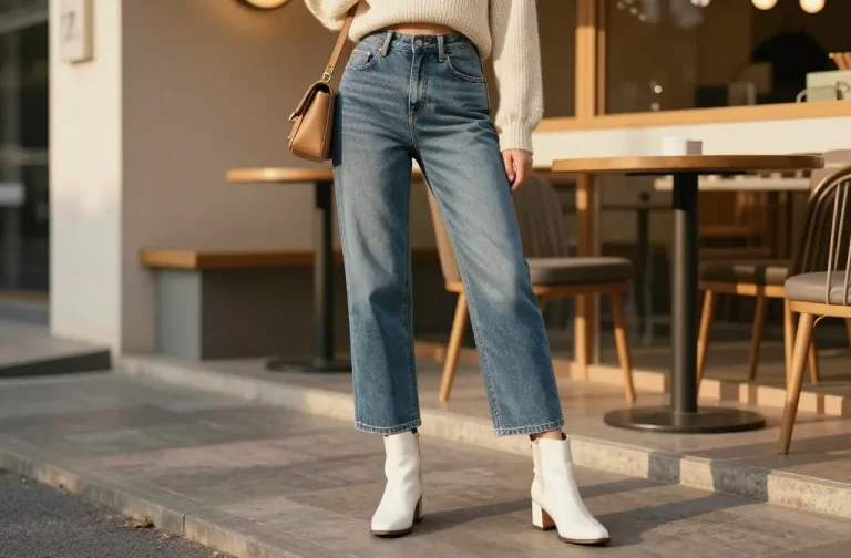 6 Baggy Bootcut Jeans Outfit Ideas That Feel Retro: Modern Vibes