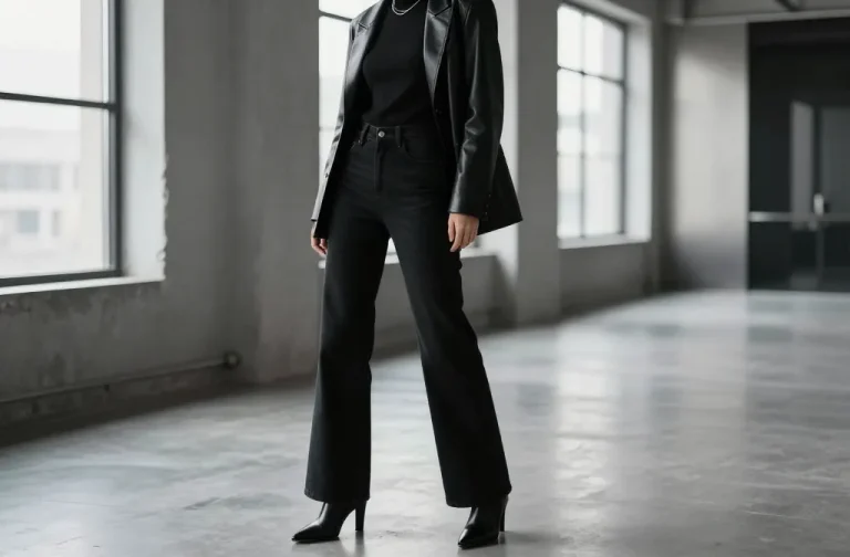 7 Black Jeans Wide Leg Outfit Ideas That Feel Modern You’Ll Want Now