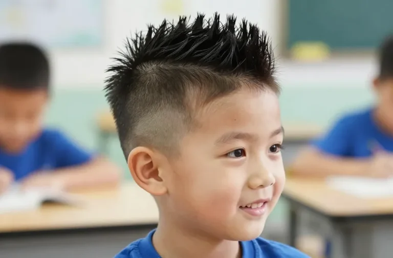 9 Little Boy Faux Hawk Haircut Ideas That Look Trendy: Playful Styles
