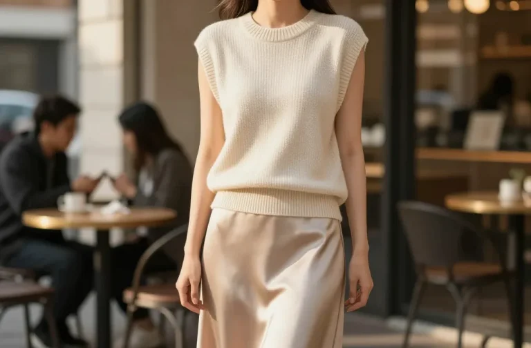 8 Sweater Vest Outfit Skirt Ideas That Look Chic You’Ll Love