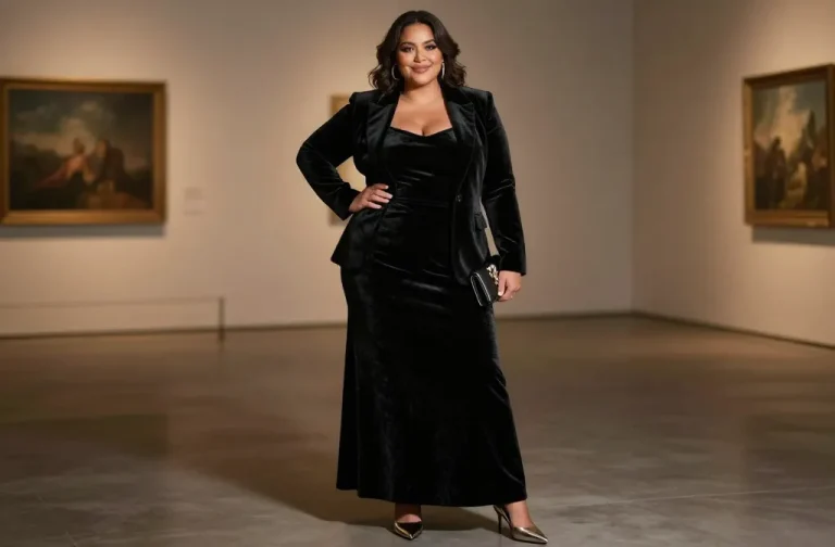 8 Formal Outfits Plus Size That Look Elegant: Effortless Glam (Plus)