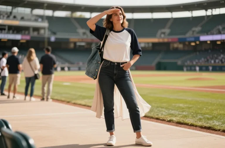 8 Mom Baseball Game Women Outfit Ideas That Feel Practical for Busy Days