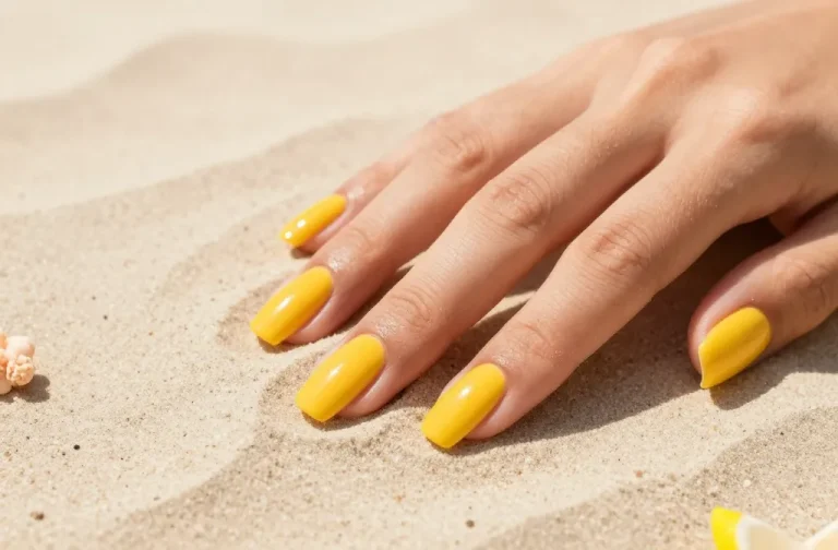 8 Vacation Nails Yellow Ideas That Feel Fun: Sun-Kissed Diy Picks