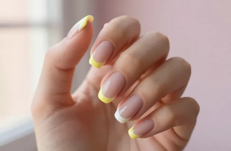 6 French Tip Yellow Nails Ideas That Look Chic You’Ll Love