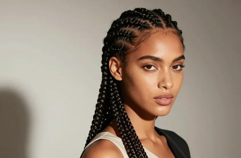 7 French Box Braids Hairstyles That Look Timeless: Effortless Chic