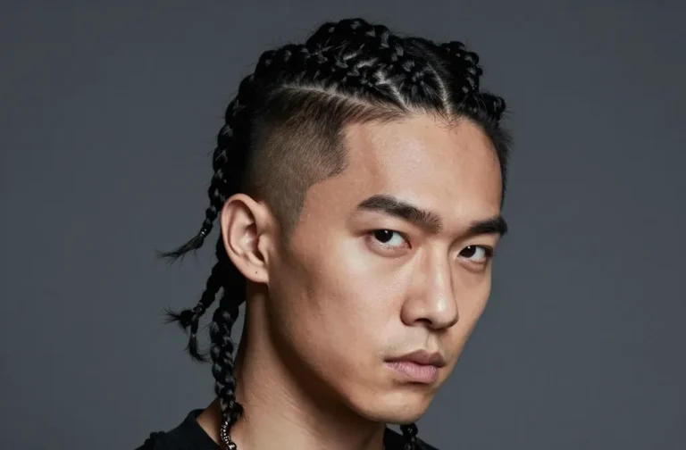 6 Asian with Braids Men Hairstyles That Look Bold You Need Now