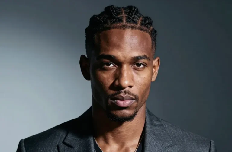 8 Braids for Black Hair Men Short Styles That Look Clean: Sleek Edge Essentials