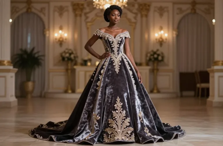 8 Extravagant Wedding Dresses Black Women Ideas That Shine: Radiant Glam