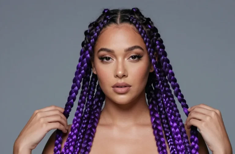 8 Purple Braids Men Styles That Stand Out: Bold & Versatile