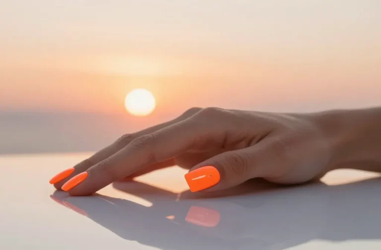 8 Tangerine Orange Nails Ideas That Feel Bright