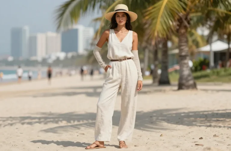 8 Summer Outfits Covered Arms That Stay Cool and Stylish You’Ll Love