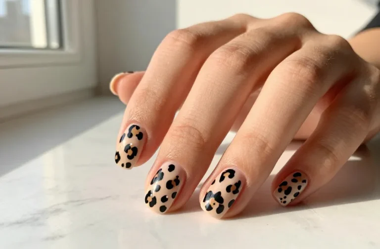7 Summer Leopard Nails Short Ideas That Feel Wild and Free
