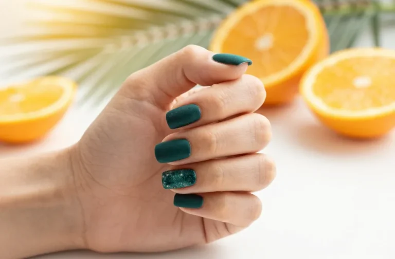 7 Dark Green Nails Summer Ideas That Feel Fresh You’Ll Love