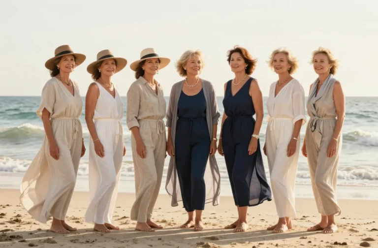 6 Older Women Beach Outfits That Look Timeless: Chic & Effortless