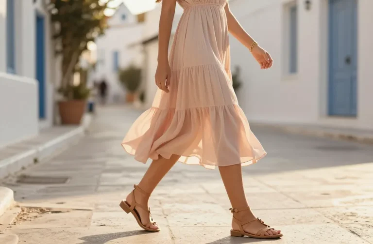 8 Greek Sandals Outfit Ideas for Timeless Style You’Ll Love