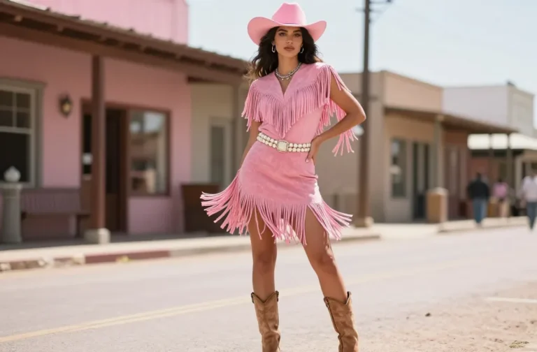 6 Pink Western Outfits Women Ideas That Look Cute: Totally Chic