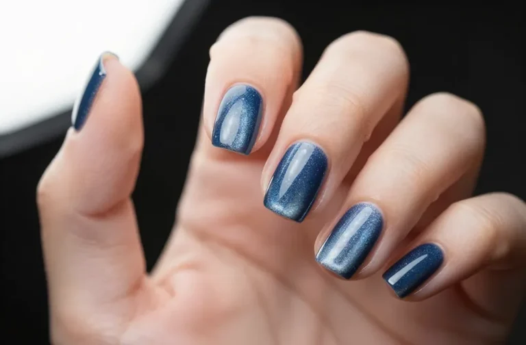 7 Cat Eye Nails Glitter Ideas That Sparkle Beautifully: Dazzle Now