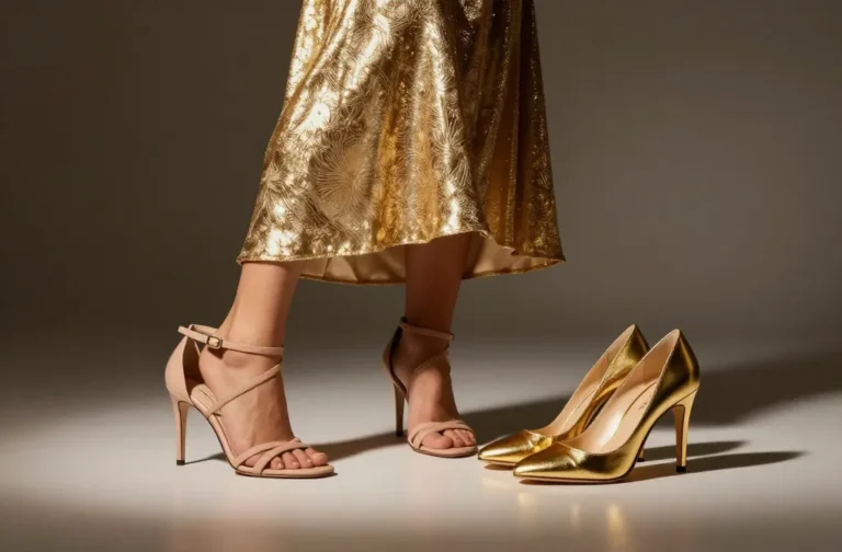 10 Shoes to Wear with a Gold Dress: Glamor to Grounded