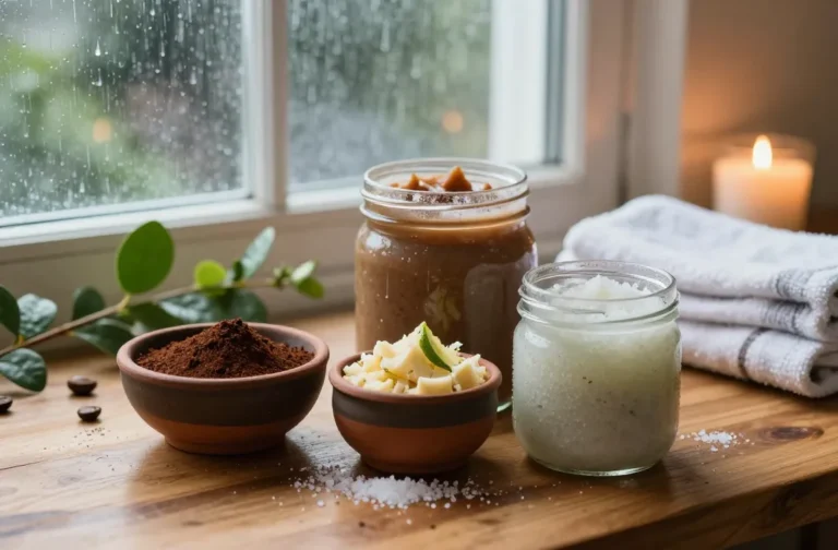 4 Sunday Rain Body Scrub Ideas for Cozy Spa Days