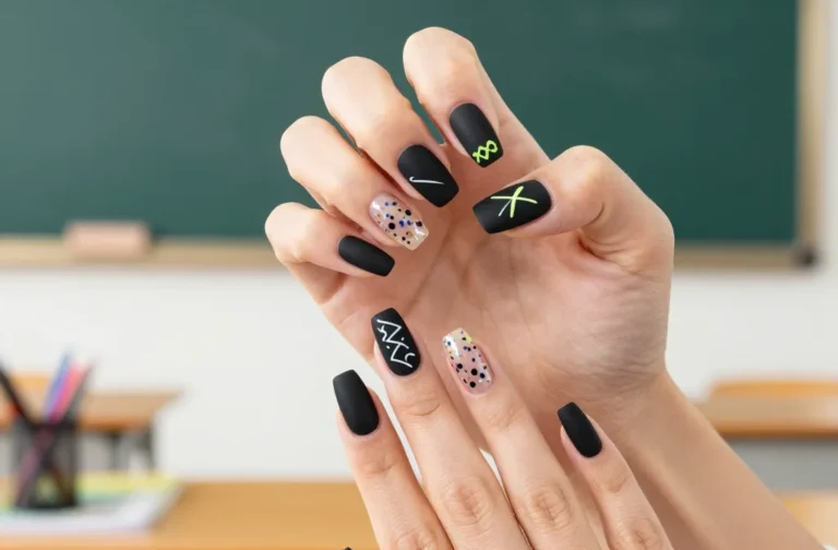 7 Gel X Nail Designs for Back to School: Nail Inspo