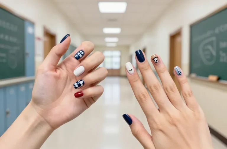 4 Back to School Nail Promo Ideas for Hallway Buzz