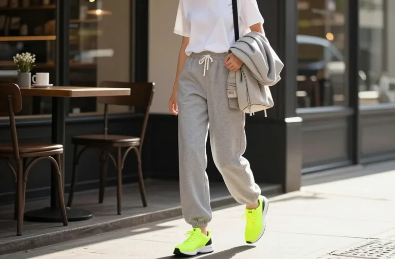 4 Gray Sweatpants Outfit Ideas for Summer: Chic & Cool