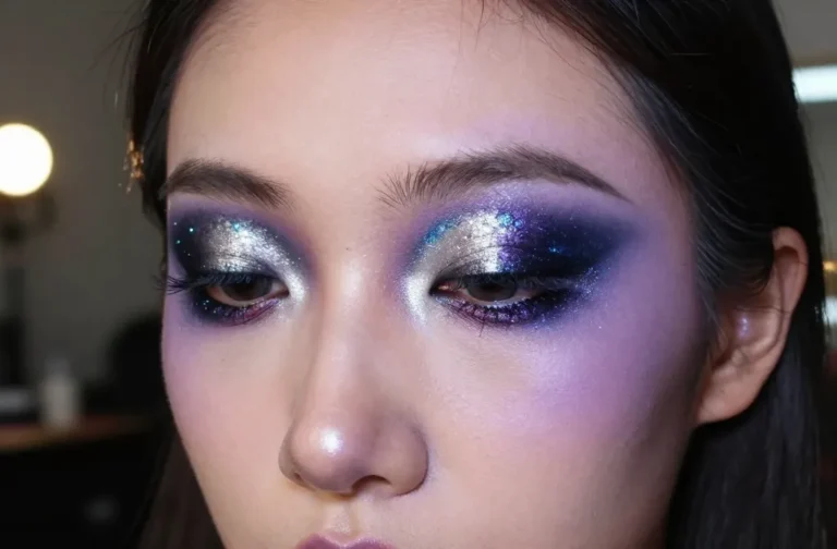 6 Glitter Makeup Halloween Ideas for a Sparkly Night