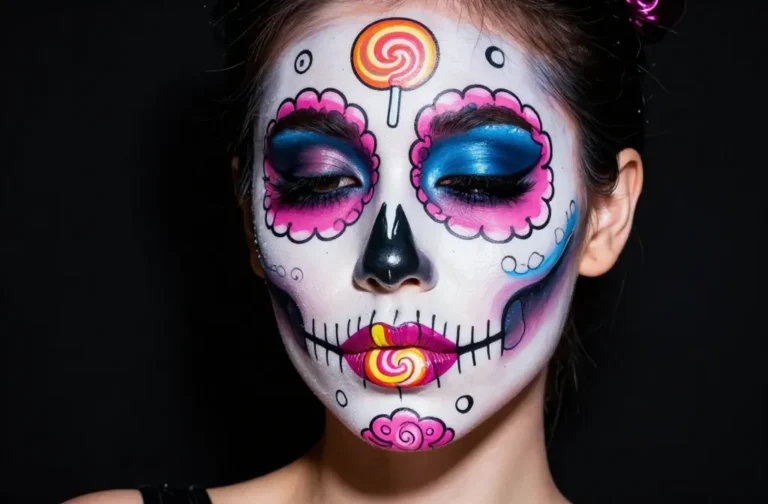 5 Candy Halloween Makeup Ideas to Wow This Night