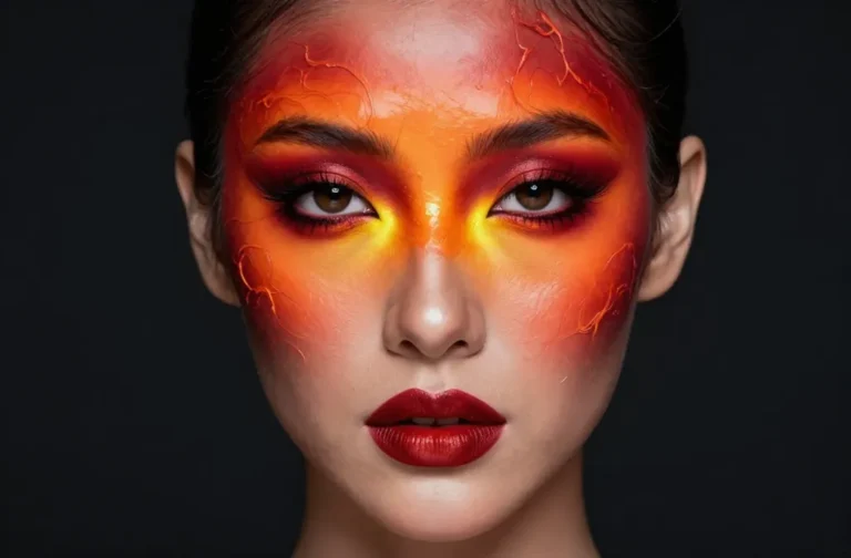 5 Lava Girl Makeup Halloween Ideas to Wow on Halloween