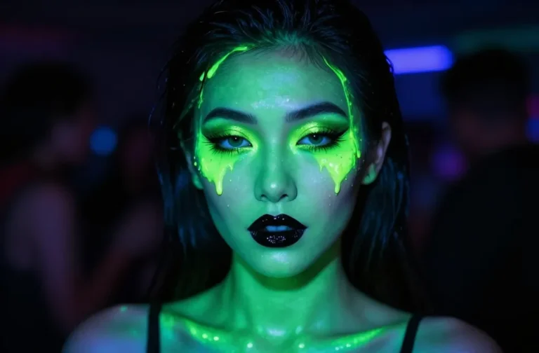 6 Toxic Makeup Halloween Ideas: Dazzling, Dangerous Looks