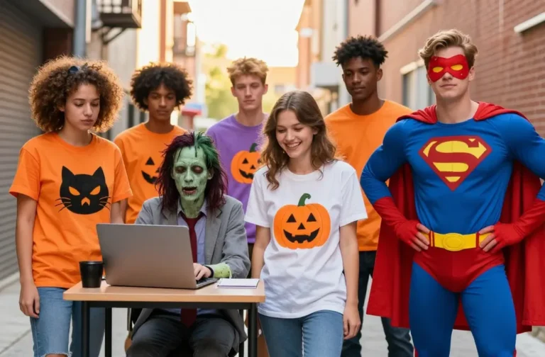 7 Easy Halloween T-Shirt Costume Ideas: Quick & Cute