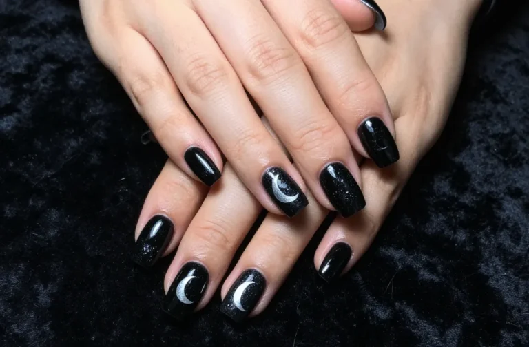 4 Emo Halloween Nail Designs That Slay
