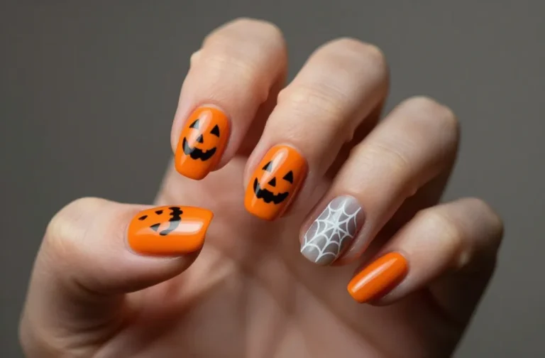 5 Short Halloween Gel Nail Designs You’Ll Love