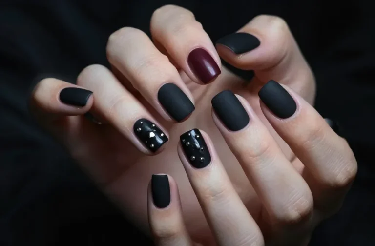 5 Halloween Solid Color Nail Ideas: Spooky-Chic Nails