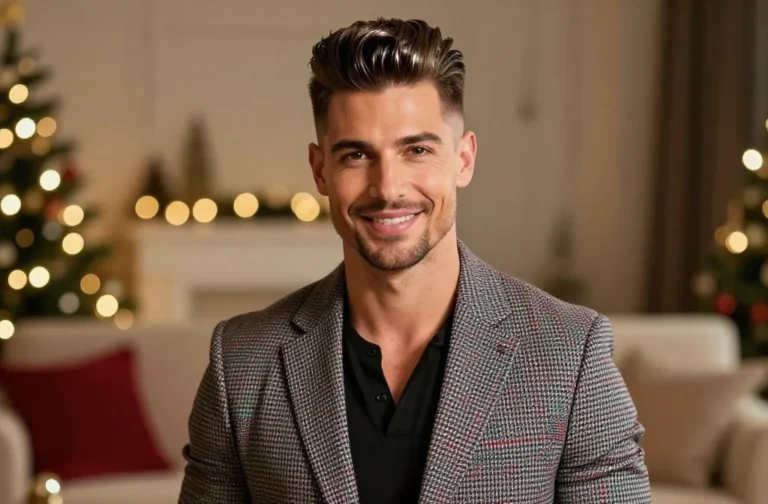 4 Christmas Hairstyles for Men: Sleek, Cozy & Sharp